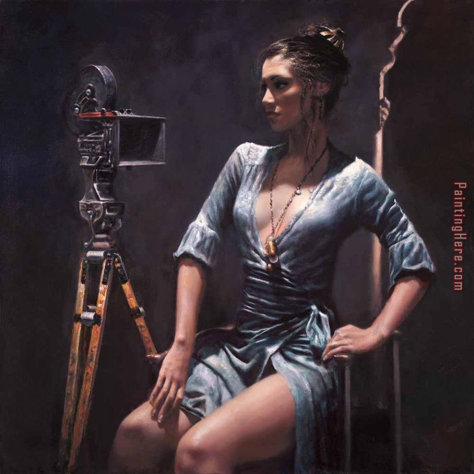 The Lost Reel painting - Hamish Blakely The Lost Reel art painting